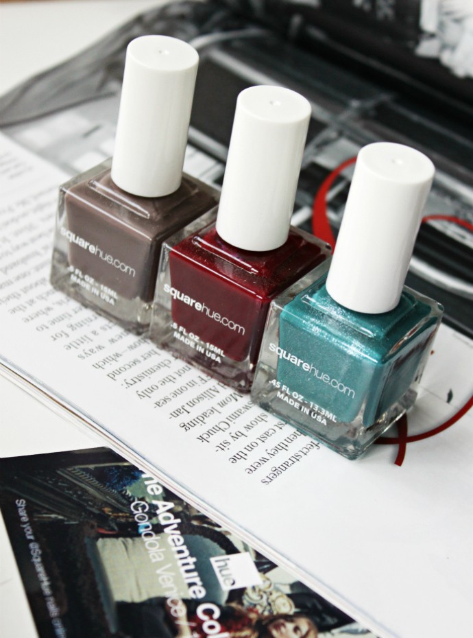 SquareHue October 2016 review, swatches