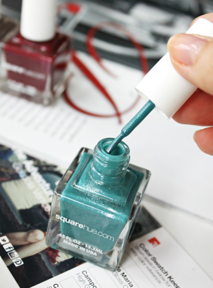 SquareHue October 2016 review, swatches