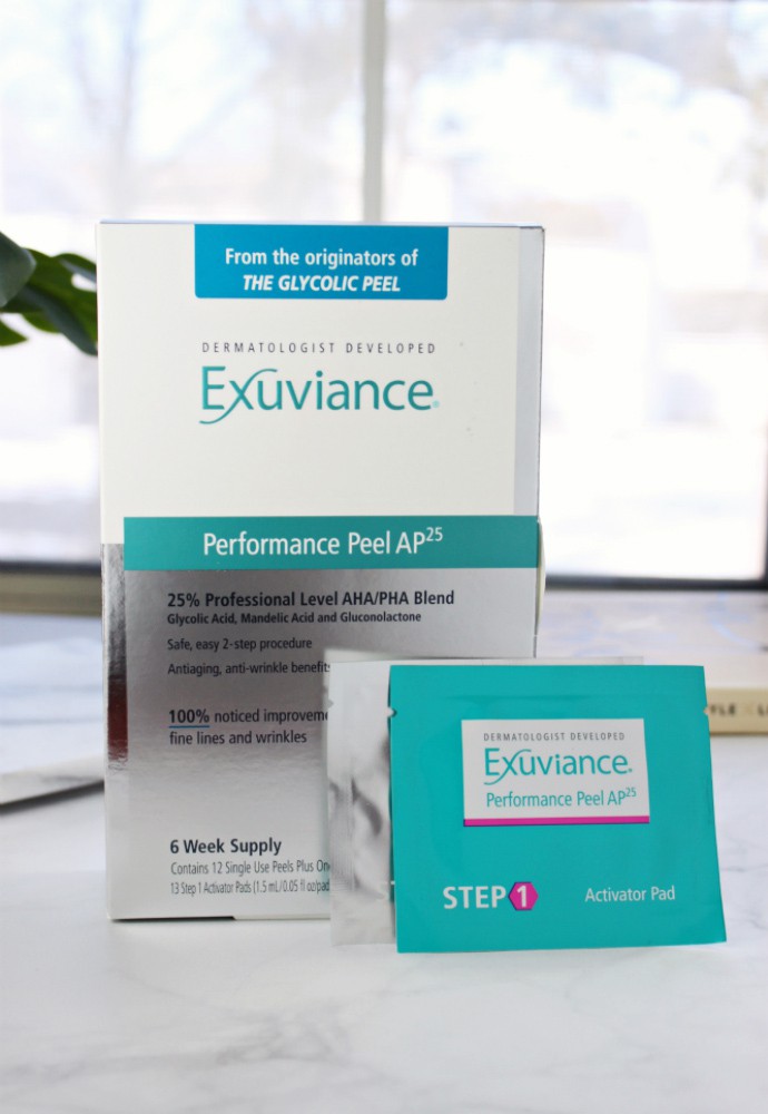 Exuviance Performance Peel AP25 Review | Non-irritating professional level peel at home