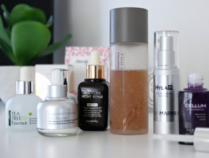 Skincare Wardrobe: Winter Ampoules, Essences, Serums for Combination/Dehydrated Skin