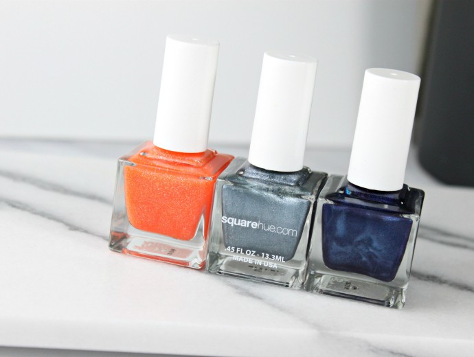 SquareHue January + February 2017 & Polishing Short Nails