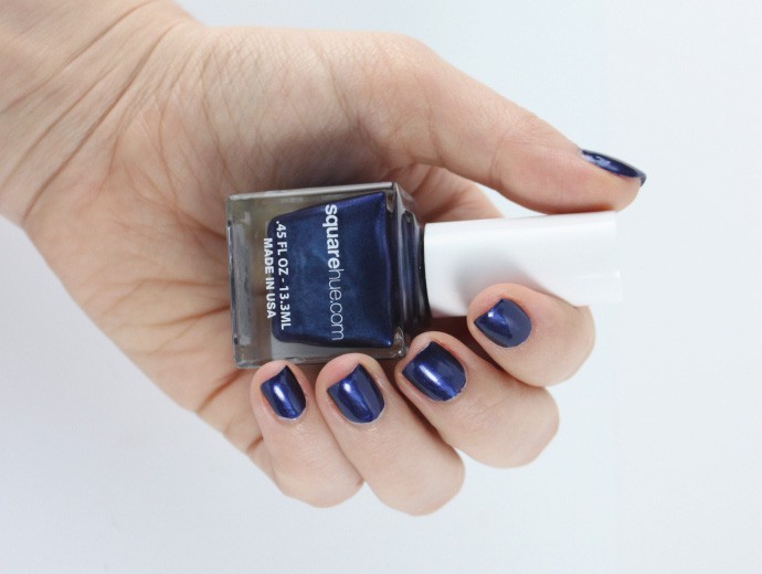 SquareHue January + February 2017 & Polishing Short Nails | MEDIA LUNA SWATCH