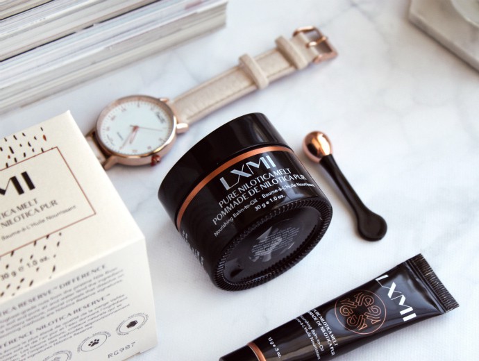 Clean, Non-toxic, Natural, & Organic Skincare | LXMI Pure Nilotica Melt Nourishing Balm-to-Oil Review - Glamorable Beauty Blog