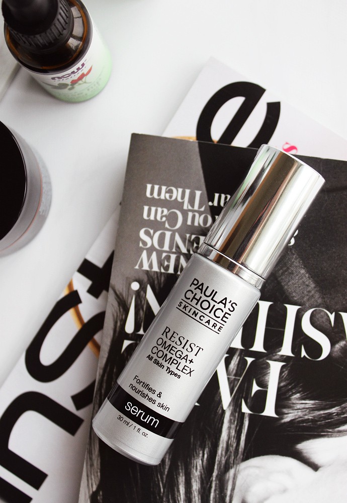 March Skincare Favorites - LXMI Pure Nilotica Melt Nourishing Balm-to-Oil, The Ordinary Advanced Retinoid 2%, The Ordinary Alpha Arbutin 2% + HA, NOW Solutions Organic Rose Hip Seed Oil, Paula's Choice Resist Anti-Aging Omega+ Complex Serum, Chidoriya Peach Herbal Moon Face Toner, Erin's Faces Peptide SPF 30