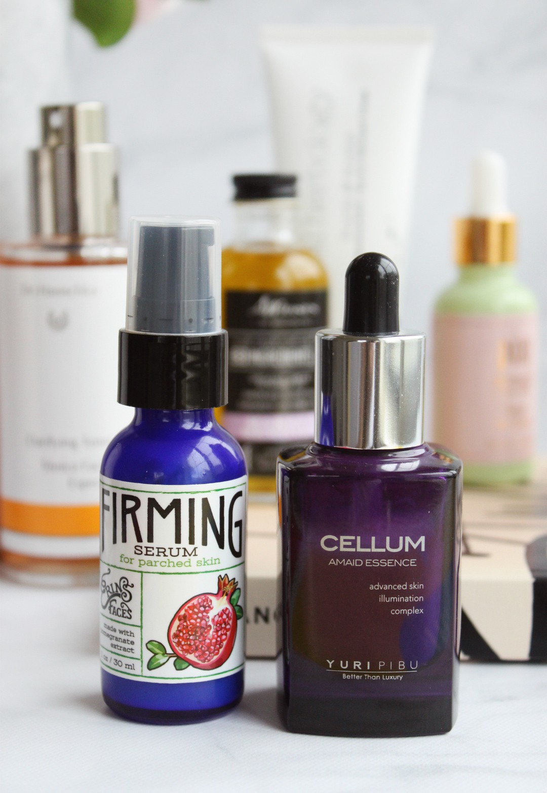 Clean, Natural, Non-Toxic Skincare Routine (Evening) | Erin's Faces Firming Serum, Yuri Pibu Cellum Amaid Essence