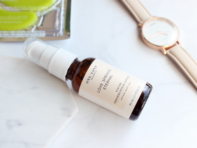 Love Goodly April/May 2017 Box Review - One Love Organics Love Springs Eternal Youth Preservation Serum