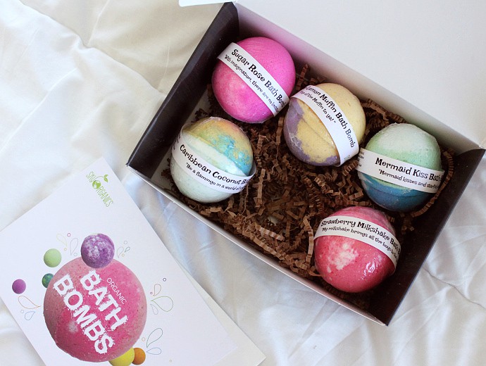 Sky Organics Bath Bombs.